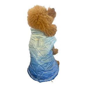 Coco Puffer Dog Coat Ombre'd Navy