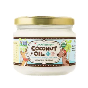 COCOTHERAPY Organic Coconut Oil for Dogs & Cats