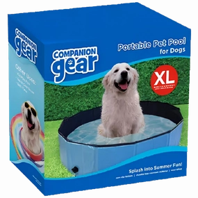 Companion Gear Portable Pet Pool for Dogs, XL