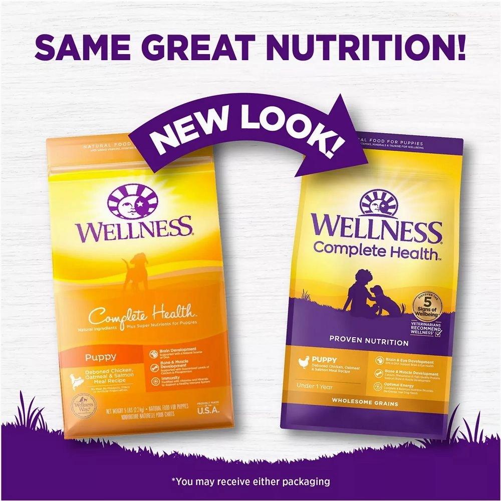 Complete Health Grained Chicken & Salmon Meal Puppy Dry Food