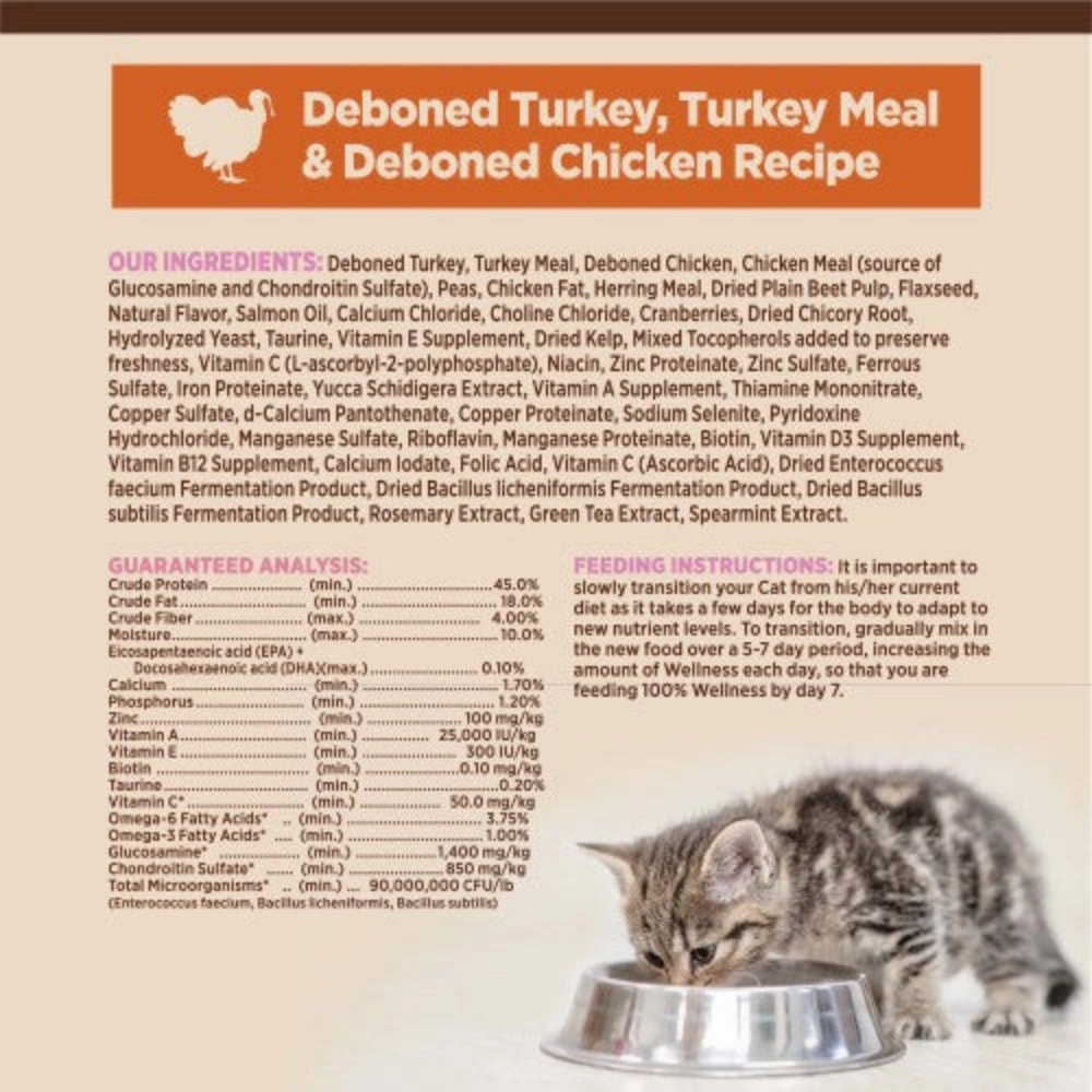 CORE Deboned Turkey & Deboned Chicken Kitten Dry Food