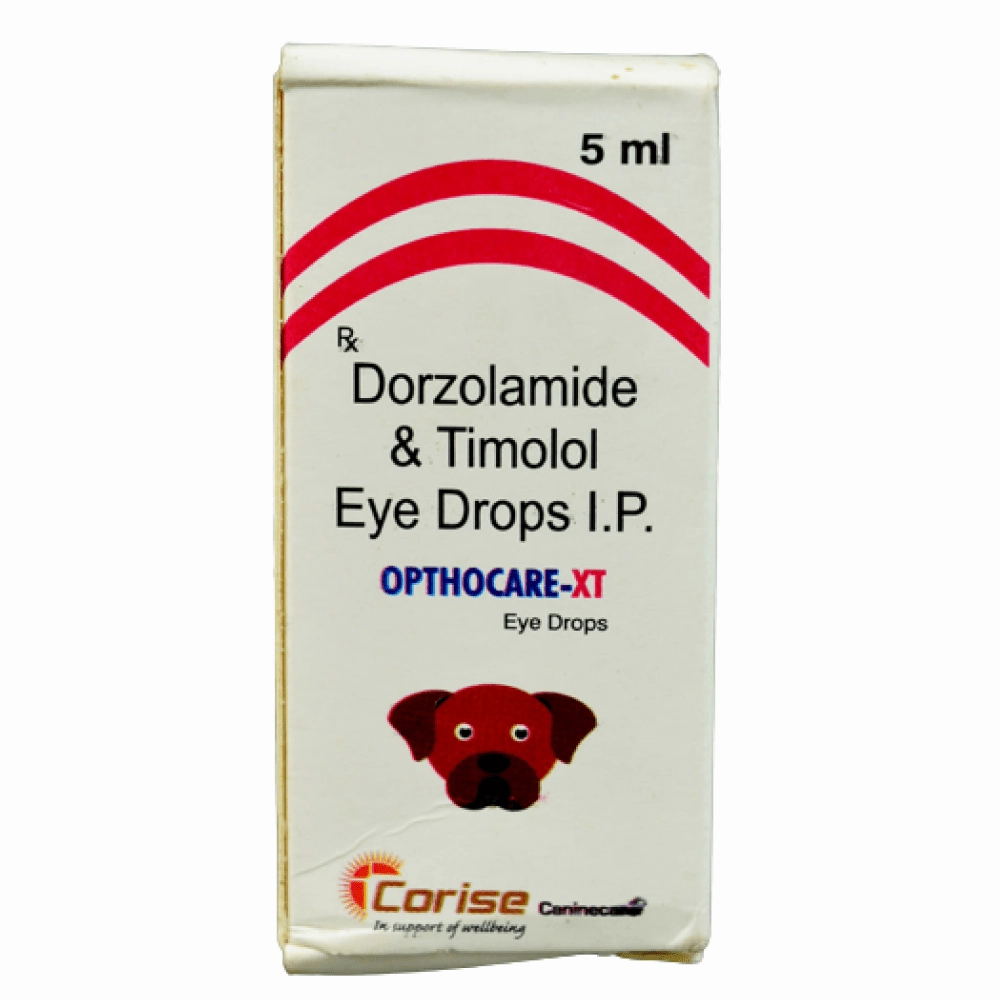 Corise Opthocare XT (Dorzolamide Timolol) Eye Drops for Dogs and Cats (5ml)