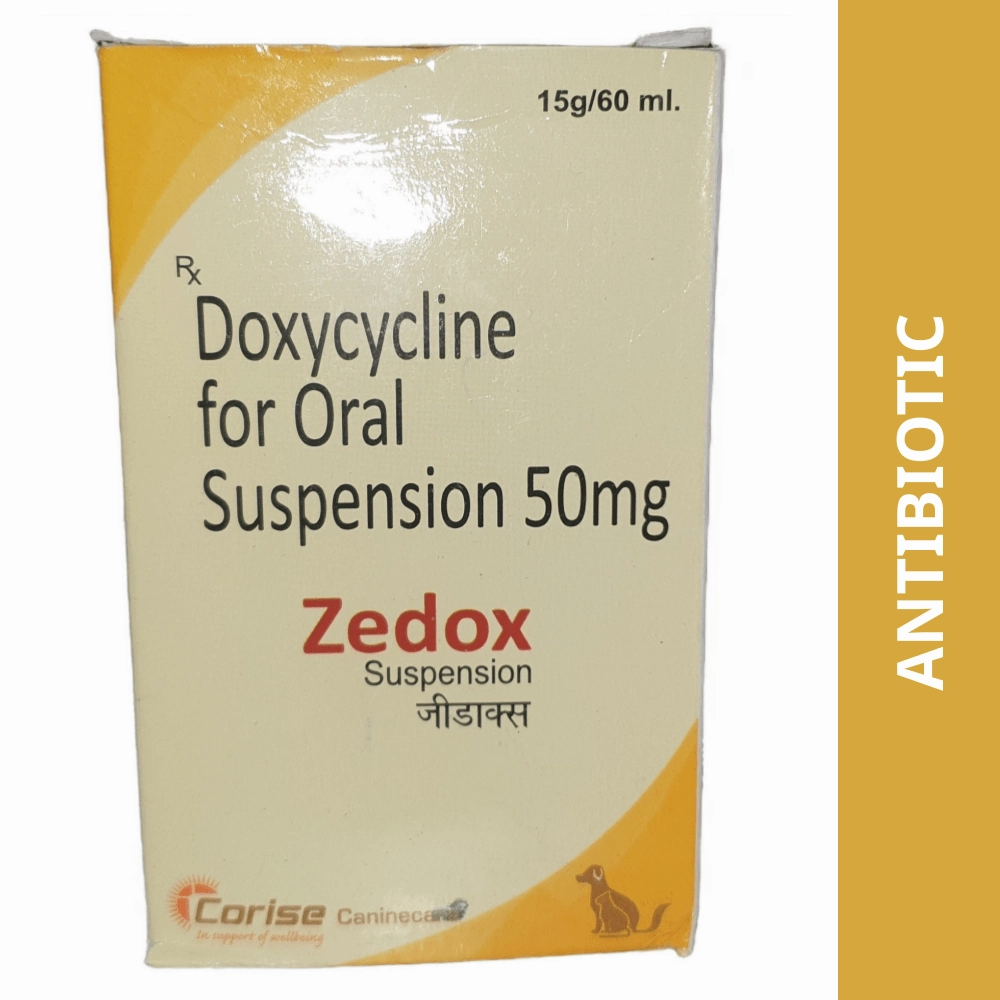 Corise Zedox (Doxycycline) Suspension for Dogs and Cats (60ml)
