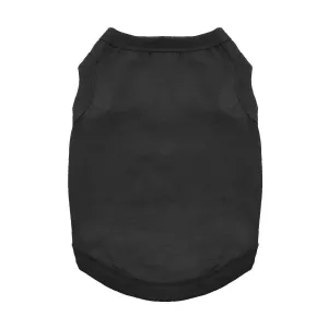 Cotton Dog Tank Jet Black