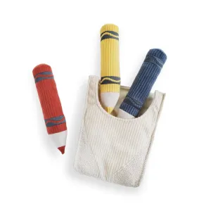 Crayons Burrow & Snuffle Dog Toy