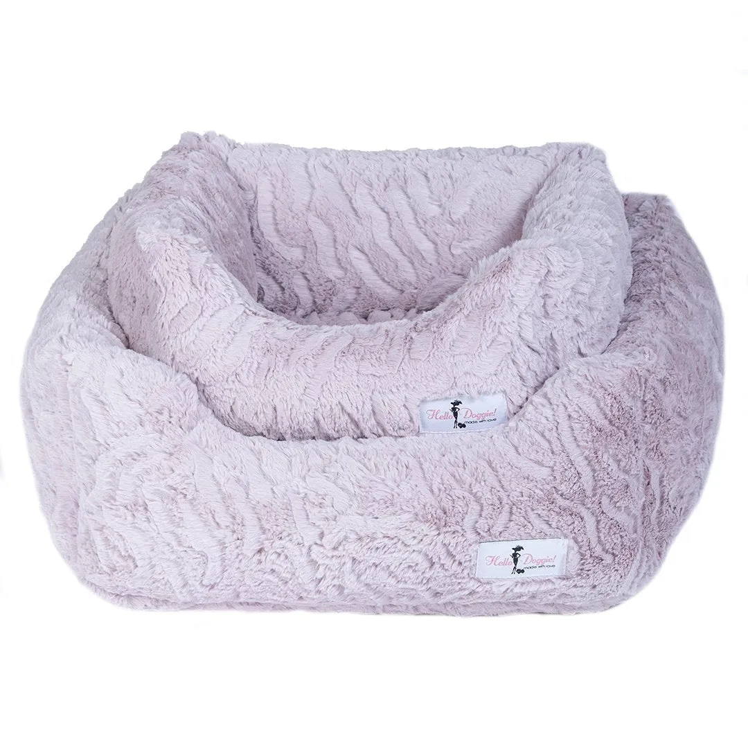 Cuddle Dog Bed Pink Ice
