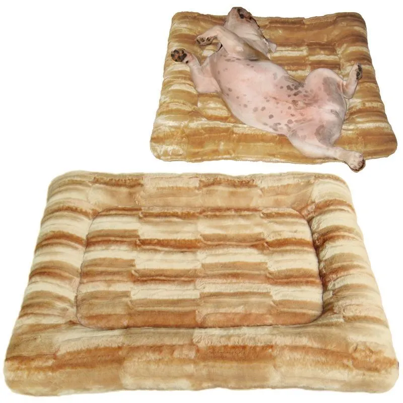Custom Dog Crate Pad Bolstered