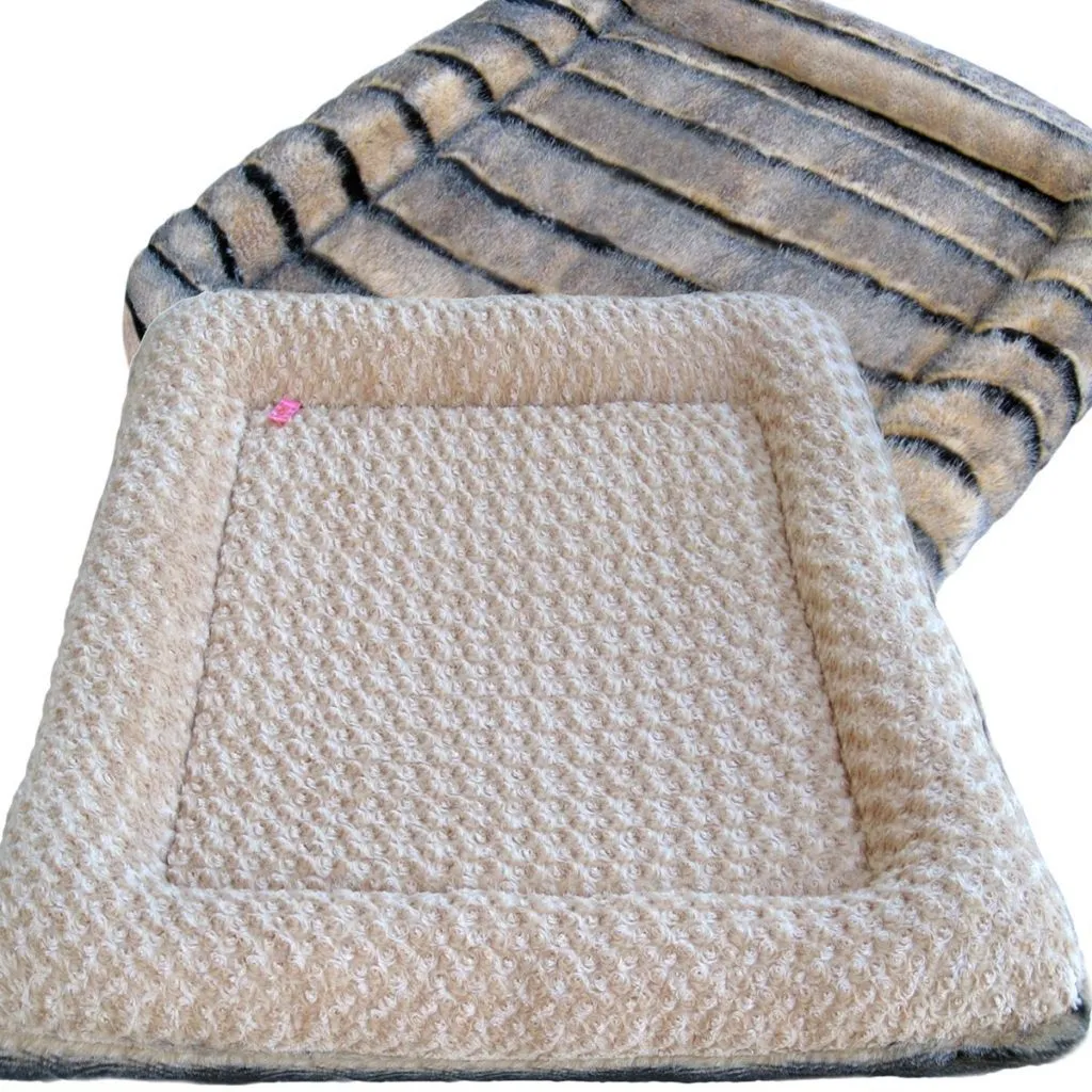 Custom Dog Crate Pad Bolstered