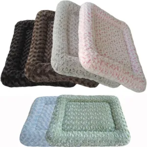 Custom Dog Crate Pad Bolstered