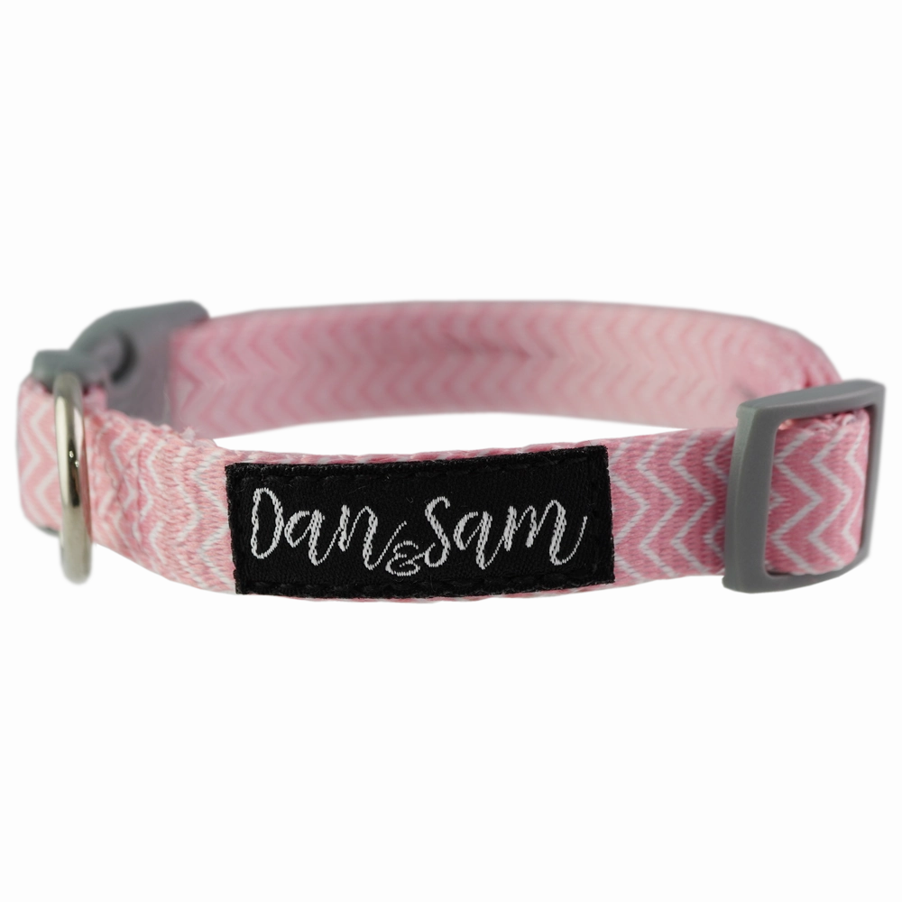 Dan & Sam - Dog Collar (Candy Floss)