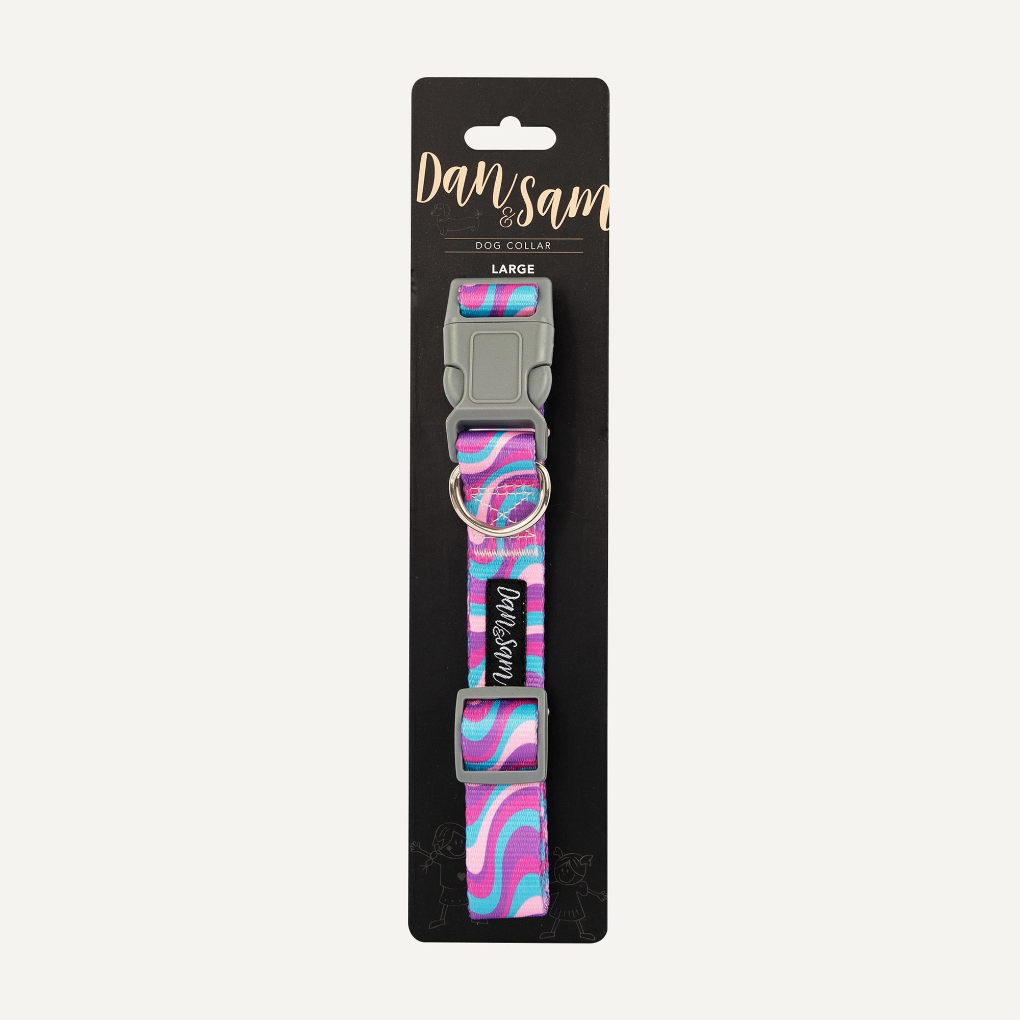 Dan & Sam - Dog Collar (Disco Party) - Large