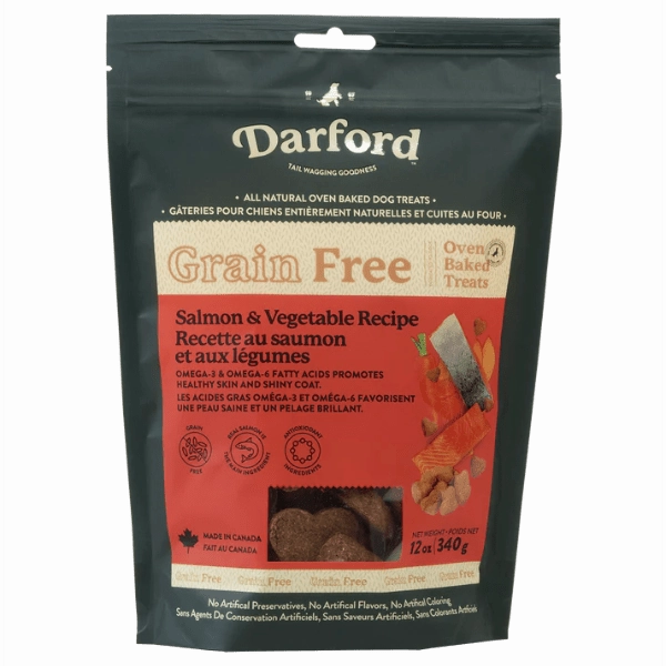Darford Grain Free Salmon Recipe Oven-Baked Dog Treats