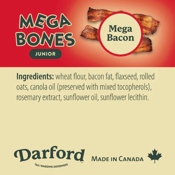 Darford Mega Bones Mega Bacon Flavour Dog Treat