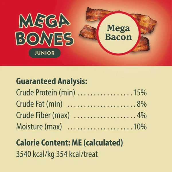 Darford Mega Bones Mega Bacon Flavour Dog Treat