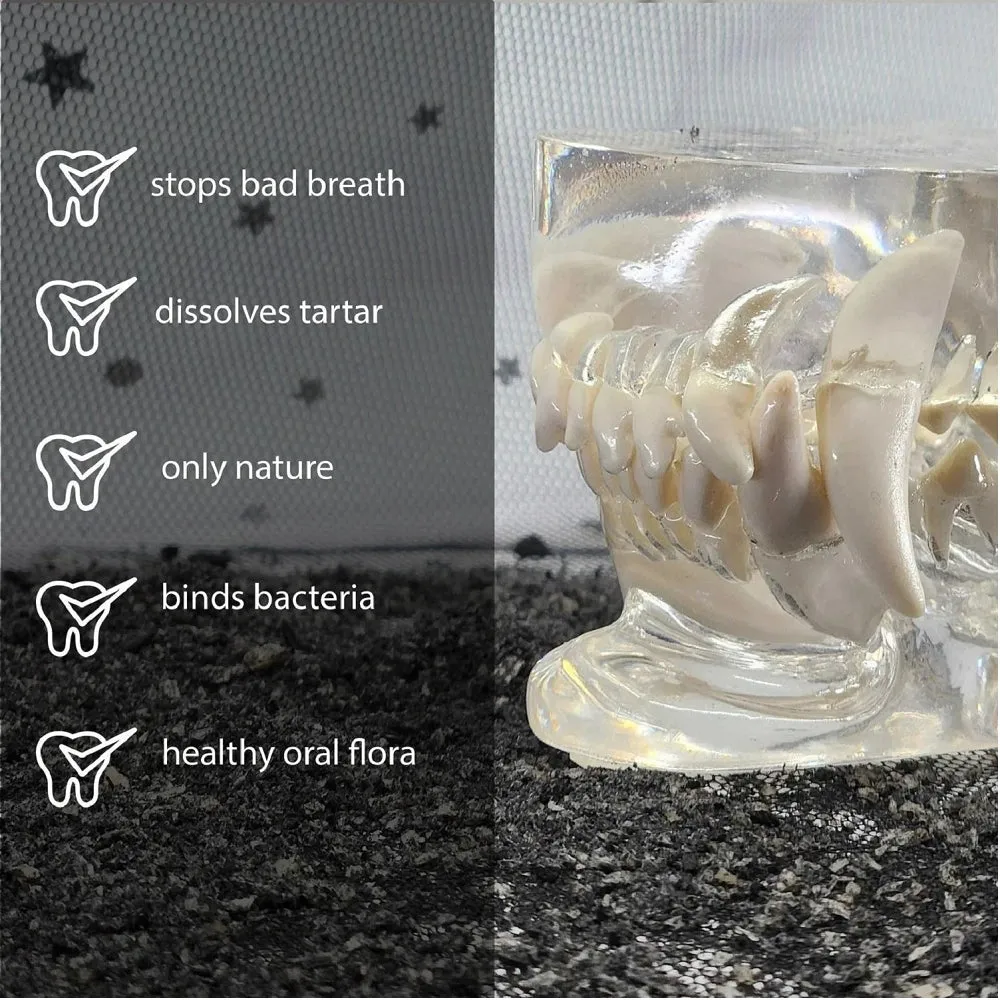 Dental Charcoal Dog Dental Flakes