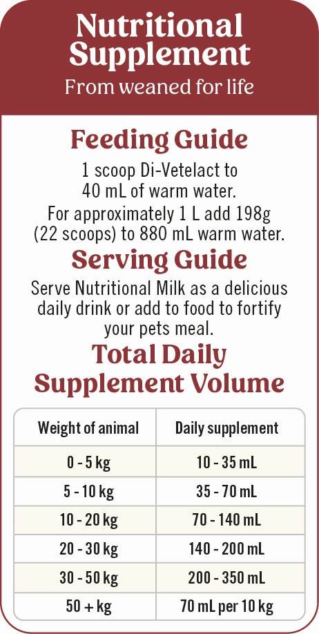 Di-Vetelact - Nutritional Milk (375g)