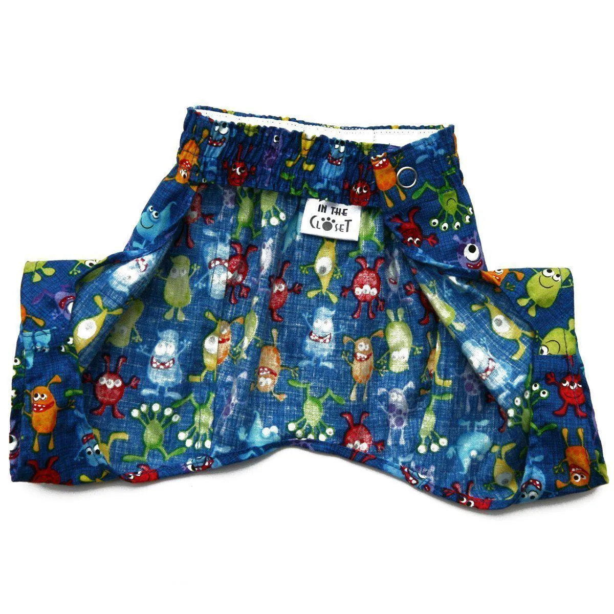 Dog Boxer Shorts Little Monsters