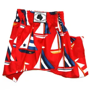 Dog Boxer Shorts Sailboats