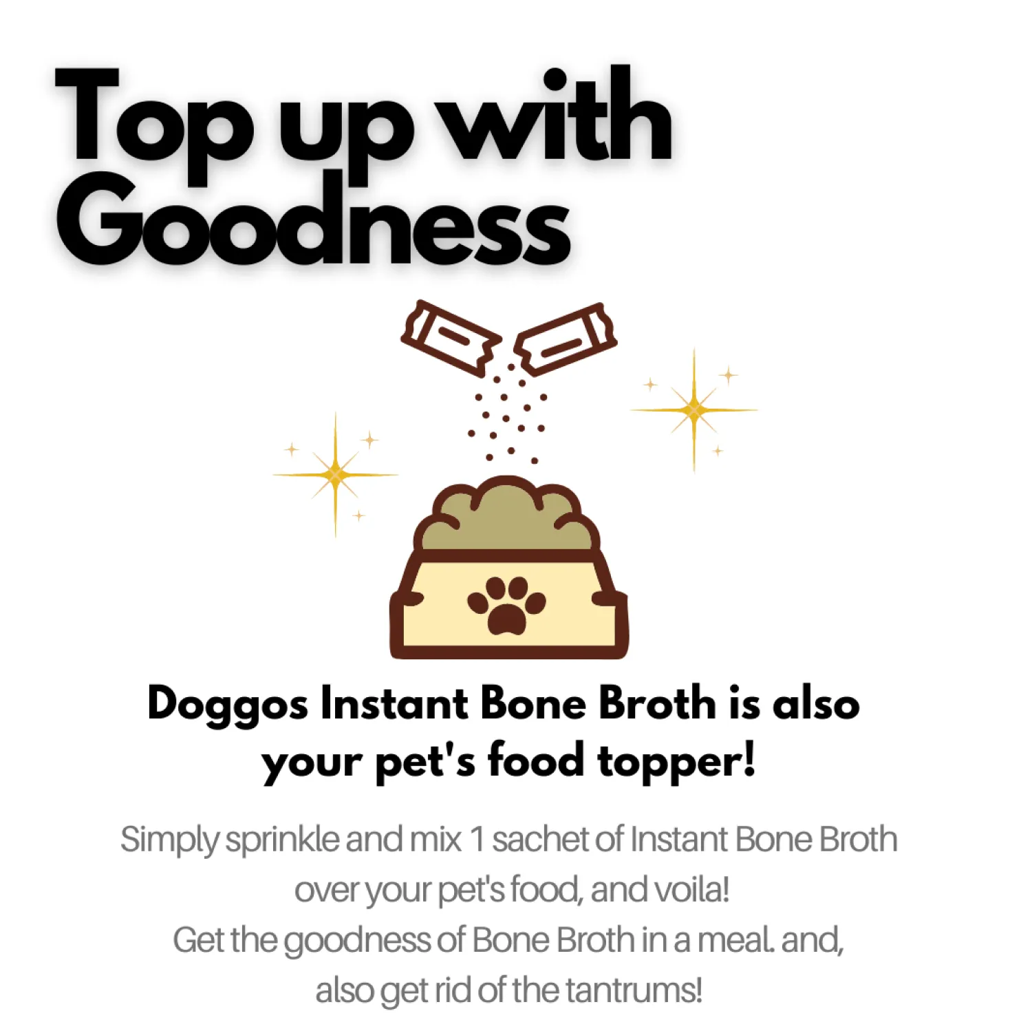 Doggos Bone Broth Every where for Dogs and Cats (4 Flavours)