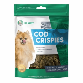 DR. MARTY Cod Crispies Air Dried Dog Treats