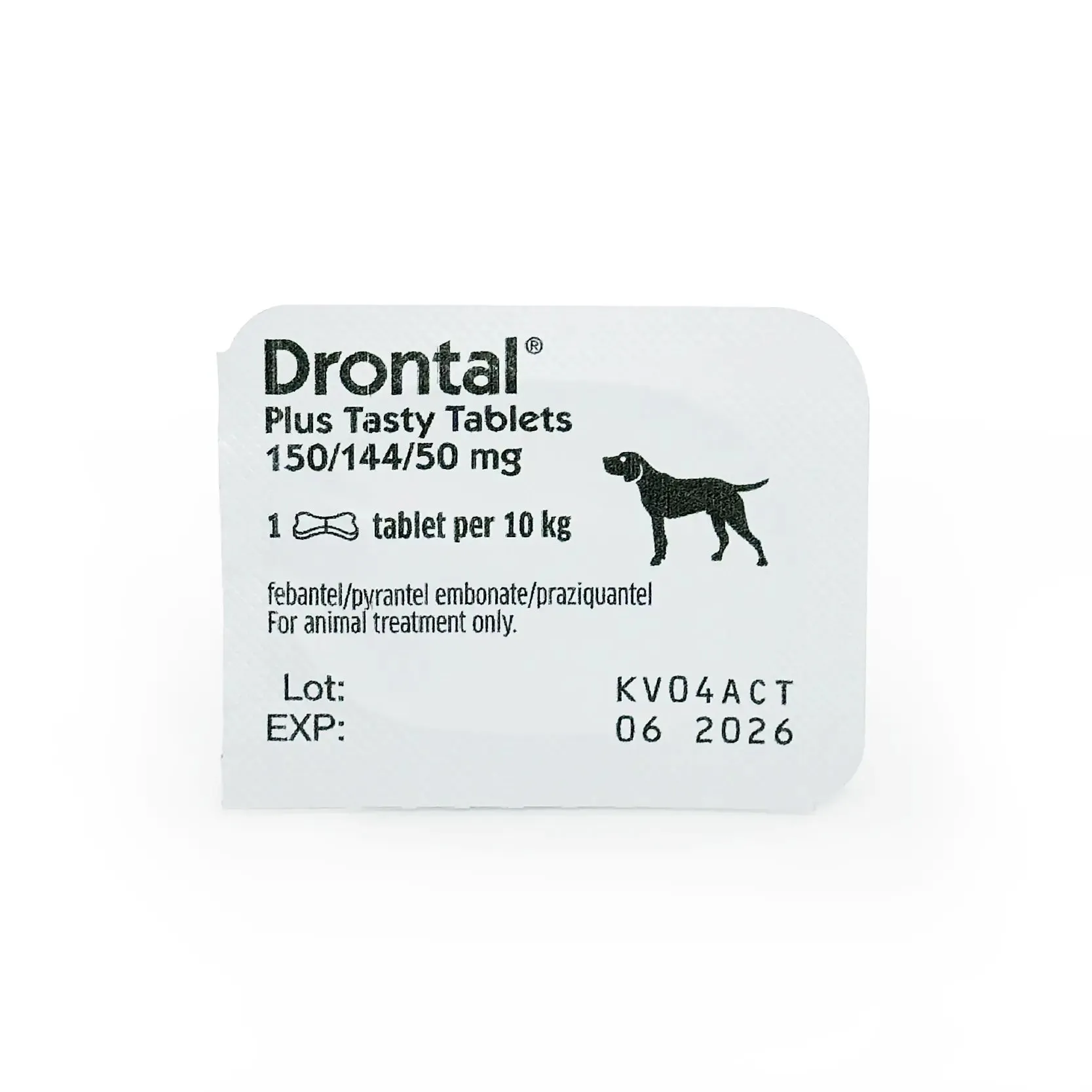 Drontal Plus Tasty Tablets for 10kg Dogs (Per Tablet)