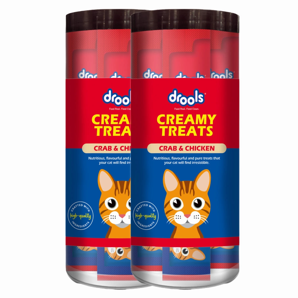Drools Crab & Chicken Creamy Cat Treats