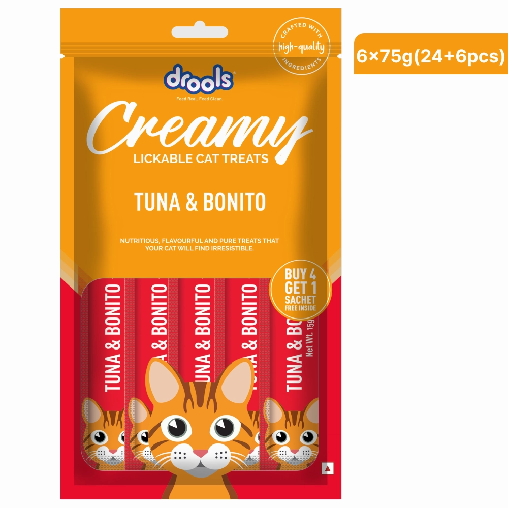 Drools Tuna & Bunito Creamy Cat Treats