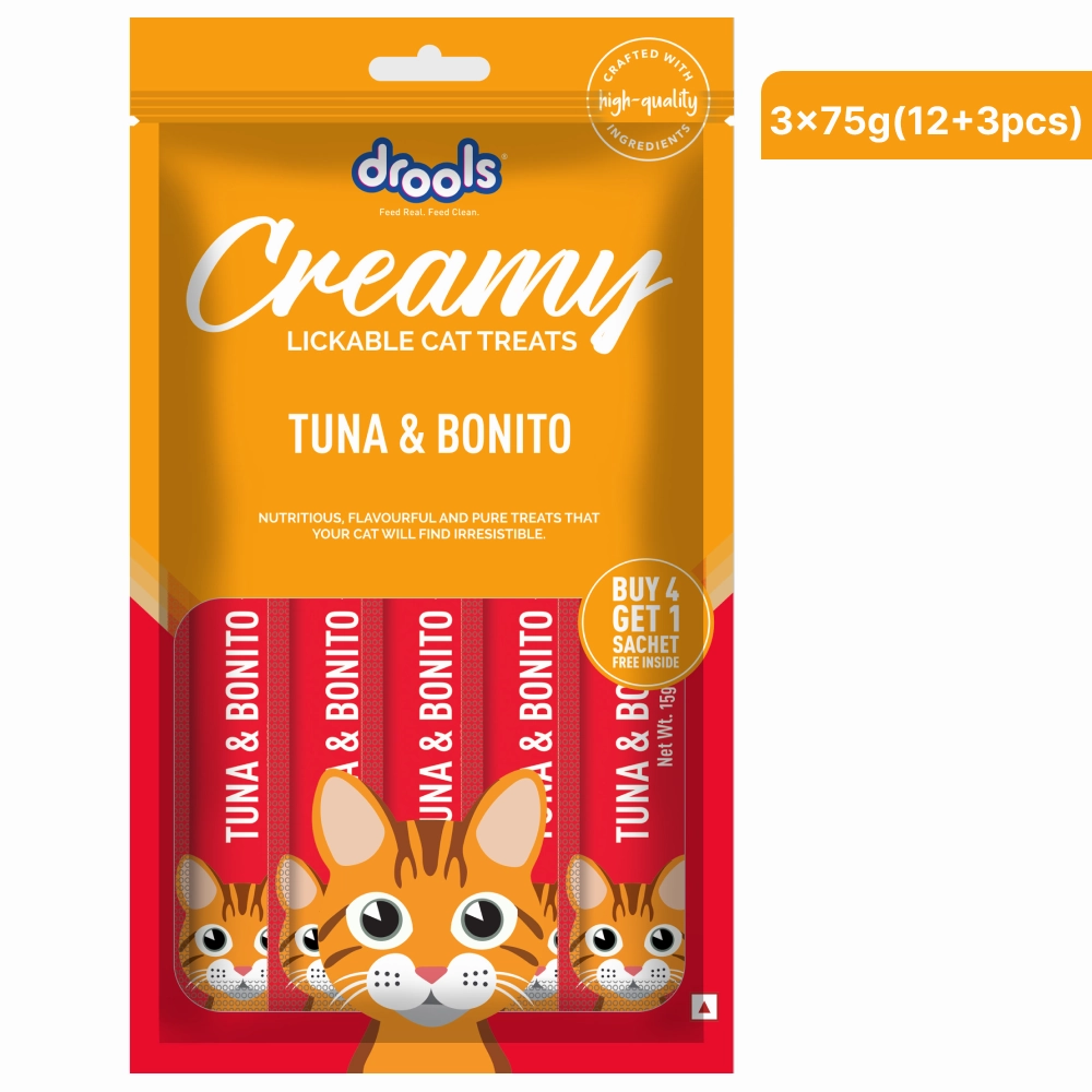 Drools Tuna & Bunito Creamy Cat Treats