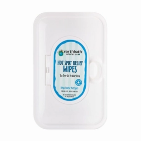 Earthbath Hot Spot Relief Wipes 100pcs