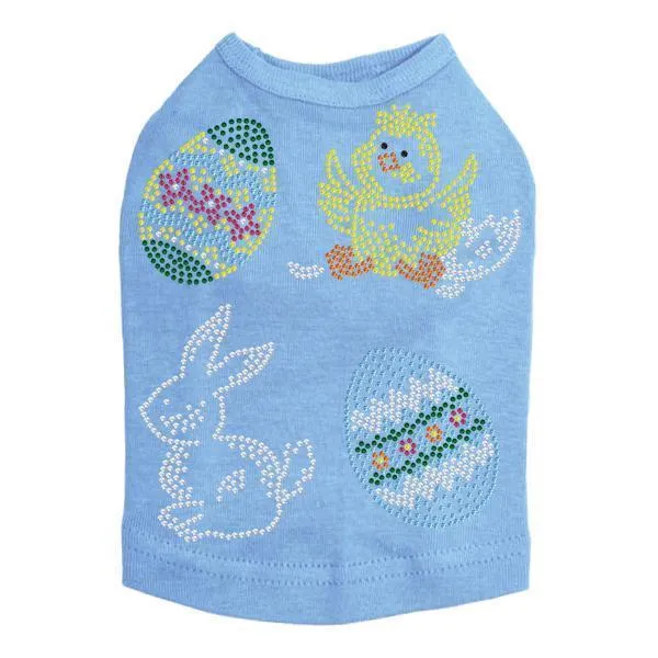 Easter Assortment Rhinestone Dog Tank