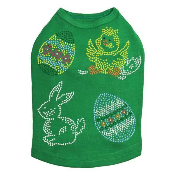 Easter Assortment Rhinestone Dog Tank