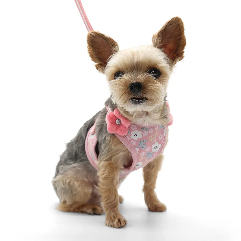 Easy Go Sweet Floral Dog Harness