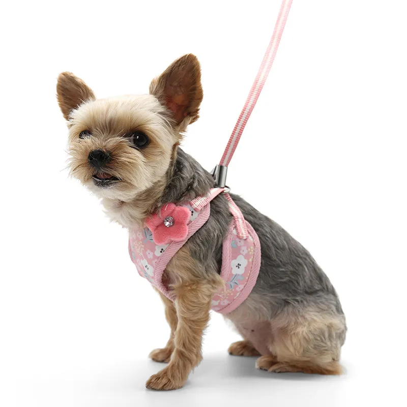 Easy Go Sweet Floral Dog Harness