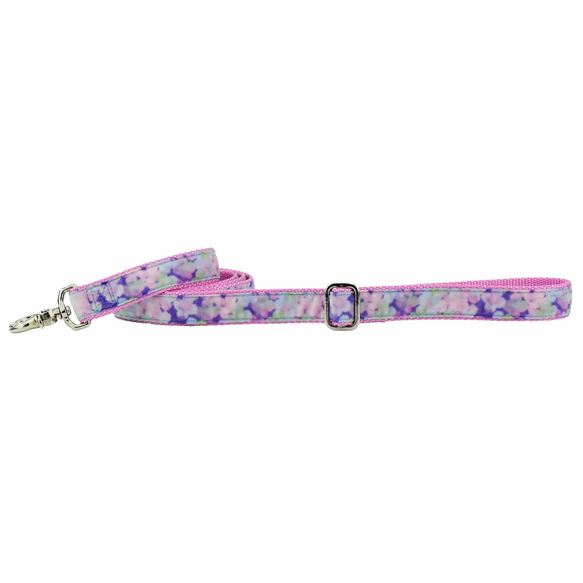 Elite Velvet Dog Leash Hydrangea