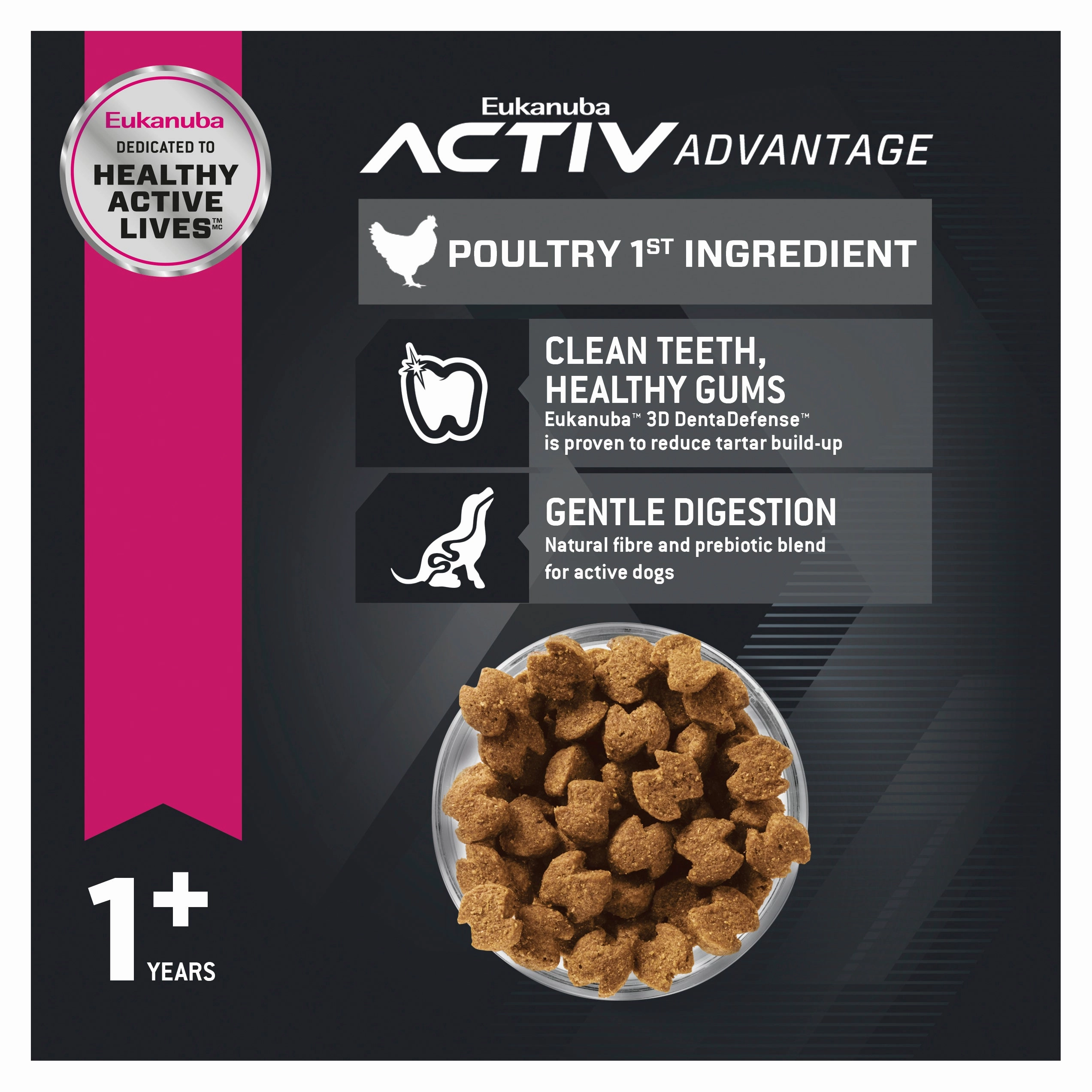Eukanuba - Medium Breed Adult Dog Dry Food (15kg)