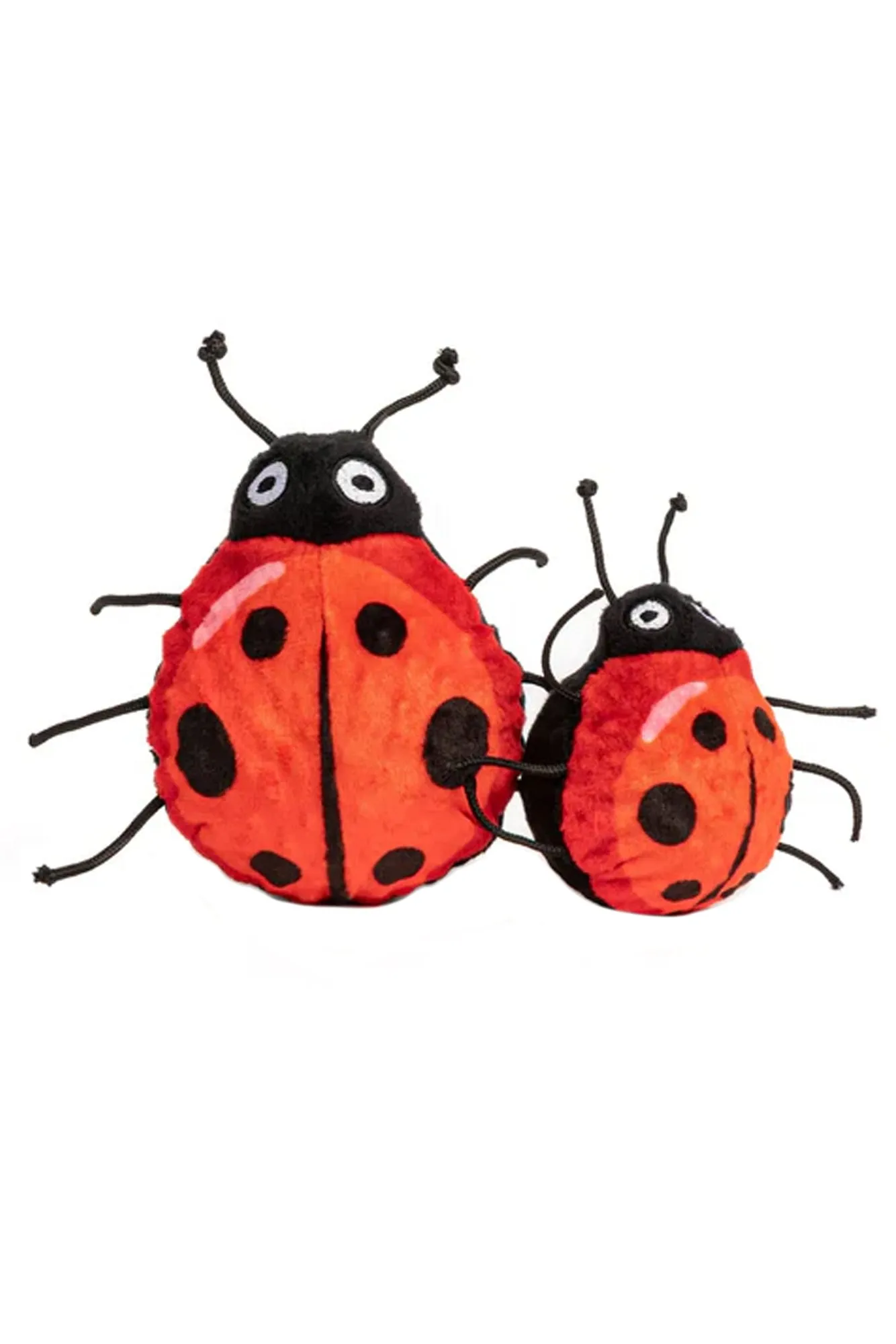 Fabdog Faball Ladybug Dog Toy