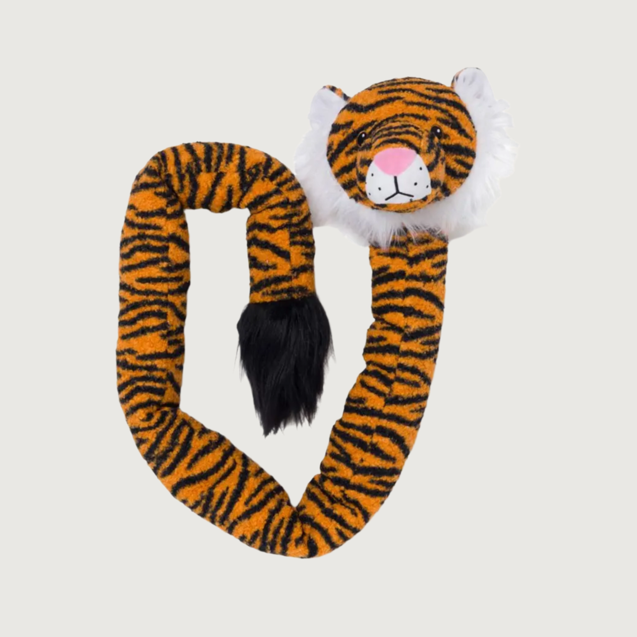 FABDOG Twisty Tiger Dog Toy
