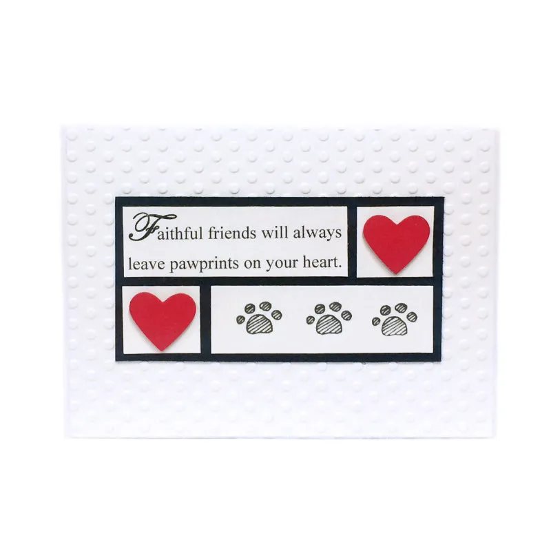 Faithful Friends Sympathy Card