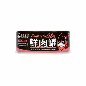 Fantastic 98% - Hypoallergenic Duck Meat Complete Balanced Cat Can