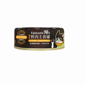 Fantastic 98% - Pastured Venison Complete Balanced Cat Can