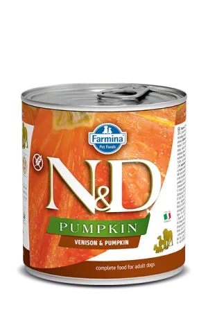 Farmina N&D Pumpkin and Venison Wet Dog Food