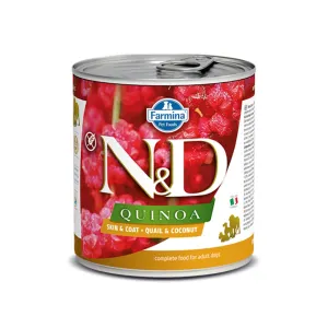 Farmina - N&D Quinoa Dog Wet Food Skin & Coat - Quail
