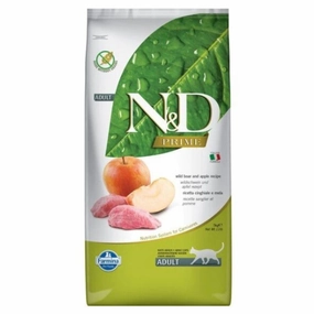 Farmina - N&D Prime Grain Free Adult Cat Food - Boar & Apple