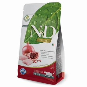 Farmina - N&D Prime Grain Free Adult Cat Food - Chicken & Pomegranate
