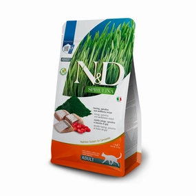 Farmina - N&D Spirulina Grain Free Adult Cat Food - Herring