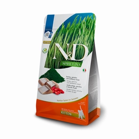 Farmina - N&D Spirulina Grain Free Kitten Food - Herring