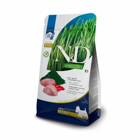 Farmina - N&D Spirulina Grain Free Mini Adult Dog Food - Lamb