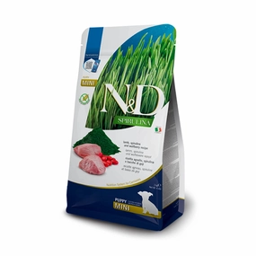 Farmina - N&D Spirulina Grain Free Mini Puppy Dog Food - Lamb