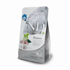 Farmina - N&D White Grain Free Mini Adult Dog Food - Sea Bass