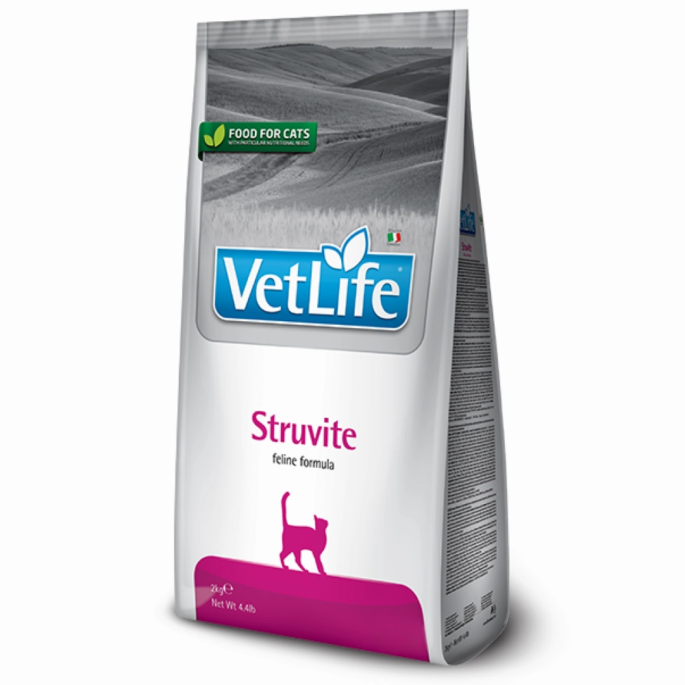 Farmina Vet Life Struvite Feline Formula with Neo Kumfurt Meo Uripet Intense Syrup and Vivaldis Cranbact Capsules for Dogs and Cats Combo